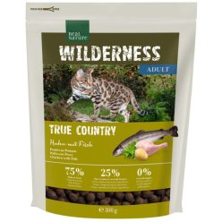   Real Nature Wilderness Hrană uscată pentru pisici adulte, cu pui și pește 300g