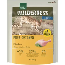   Real Nature Wilderness Hrană uscată pentru pisici adulte, cu pui 300 g