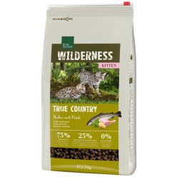  Real Nature Wilderness Hrană uscată pentru pisici, cu pui și pește 2,5 kg