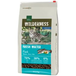   Real Nature Wilderness Hrană uscată pentru pisici adulte, cu pește 2,5 kg