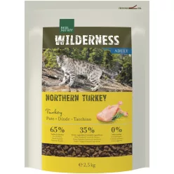   Real Nature Wilderness Hrană uscată pentru pisici adulte, cu curcan 2,5 kg
