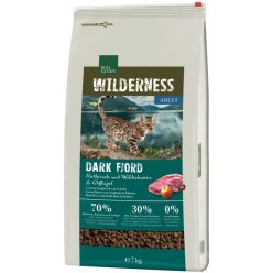   Real Nature Wilderness Hrană uscată pentru pisici adulte, cu ren și mistreț 7kg