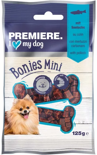 Premiere Mini Recompense pentru câini cu somon 125 g