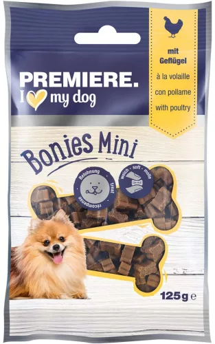 Premiere Mini Recompense pentru câini cu pui 125 g