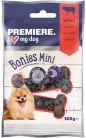 Premiere Mini Recompense pentru câini cu vită 125 g 