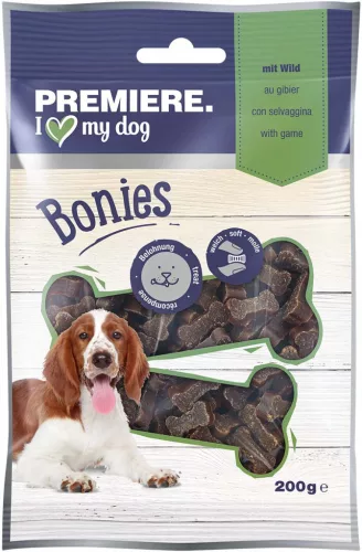 Premiere Recompense pentru câini cu carne de vânat 200 g