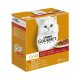 Gourmet Gold Hrană umedă pentru pisici, bucăți în sos 8x85 g