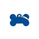 MyFamily Basic Medalion în formă de os S albastru