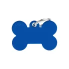 MyFamily Basic Medalion în formă de os L albastru