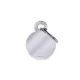 MyFamily Basic Medalion rotund S argintiu