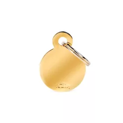 MyFamily Basic Medalion rotund S auriu