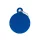 MyFamily Basic Medalion rotund L albastru
