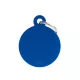 MyFamily Basic Medalion rotund L albastru