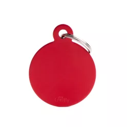 MyFamily Basic Medalion rotund L roşu