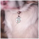 MyFamily Charms Medalion All You Need Is Dog alb