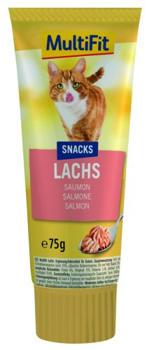 MultiFit Recompensă pentru pisici cu cremă de somon 75g