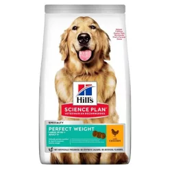   Hill's Perfect Weight Hrană uscată pentru câini adulți de talie mare, cu pui 12 kg