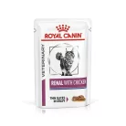 Royal Canin Veterinary Hrană umedă pentru pisici, susținerea funcției renale, cu pui 85 g