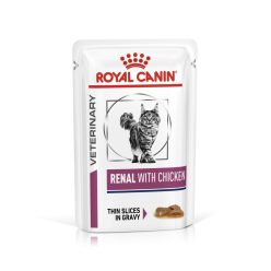   Royal Canin Veterinary Hrană umedă pentru pisici, susținerea funcției renale, cu pui 12x85 g