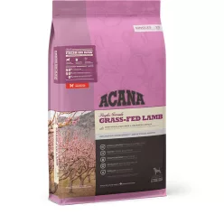   Acana Singles Hrană uscată pentru câini, cu miel hrănit cu iarbă 11,4 kg