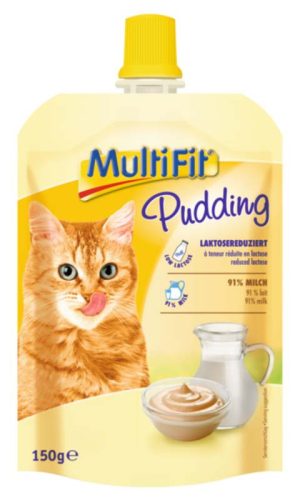 MultiFit Recompensă pentru pisici, sub formă de budincă 150g