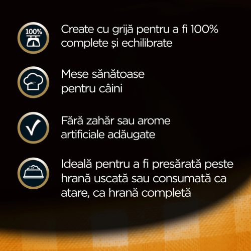 Cesar Hrană umedă pentru câini adulți, cu pui și legume gustoase în sos 100 g
