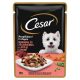 Cesar Hrană umedă pentru câini adulți, cu vită fragedă și legume în aspic 100 g