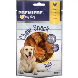 Premiere Chew It Recompensă pentru câini, cu pui 90 g