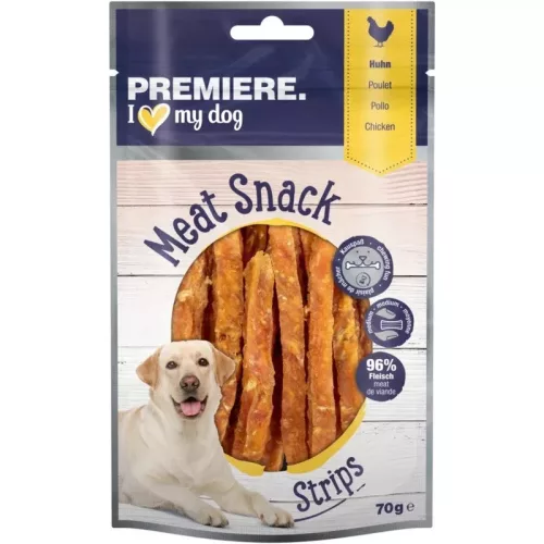 Premiere Recompense pentru câini fâșii din piept de pui 70g