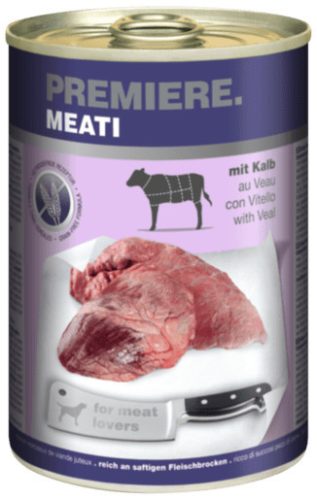 Premiere Meat Hrană pentru câini adulți cu vițel 400 g