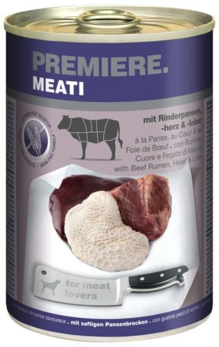 Premiere Meati Hrană pentru câini cu organe de vită 400 g