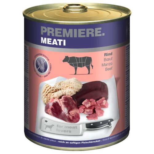 Premiere Meati Hrană pentru câini cu vită 800 g