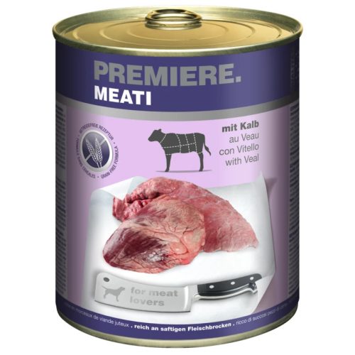 Premiere Meati Hrană pentru câini cu vițel 800 g