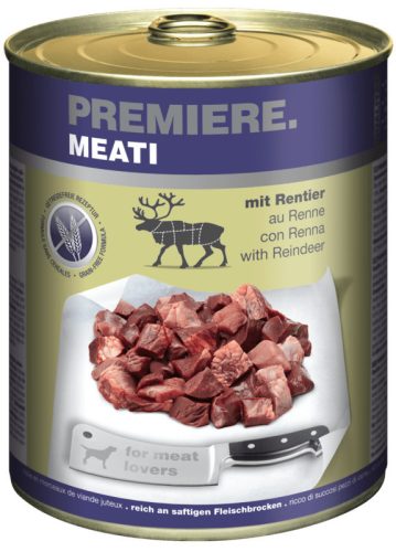Premiere Meati Hrană pentru câini cu ren 800 g
