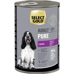 Select Gold Pure Hrană pentru câini adulți, cu miel 400g