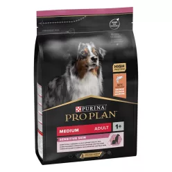   Pro Plan Sensitive Skin Hrană uscată pentru câini adulti de talie medie, cu somon  3kg