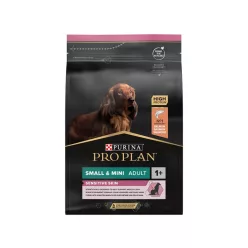   Pro Plan Sensitive Skin Hrană uscată pentru câini adulti de talie mică și foarte mică, cu somon 3kg