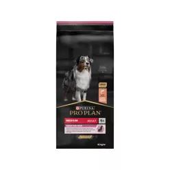   Pro Plan Sensitive Skin Hrană uscată pentru câini adulti de talie medie, cu somon 14 kg