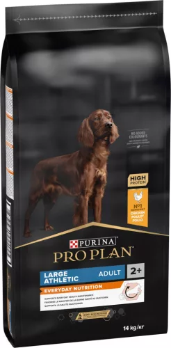 Pro Plan Everyday Nutrition Hrană uscată pentru câini adulti de talie mare atletică, cu pui 14kg