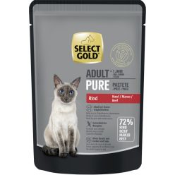   Select Gold Pure Pliculețe pentru pisici adulte, cu vită 85 g