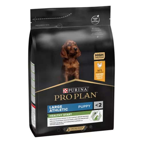 Pro Plan Healthy Start Junior Hrană uscată pentru câini de talie mare atletică, cu pui 3 kg