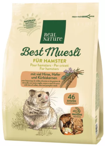 Real Nature Hrană pentru hamsteri 500g
