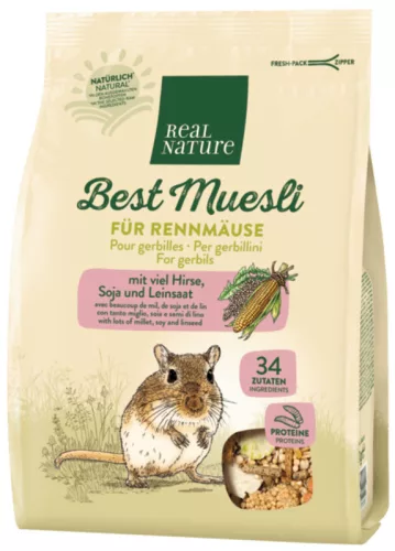Real Nature Best Muesli pentru gerbili 500 g