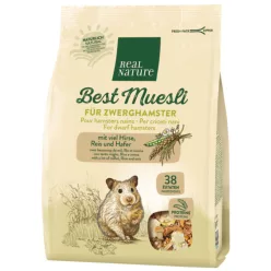 Real Nature Hrană pentru hamsteri pitici 500g