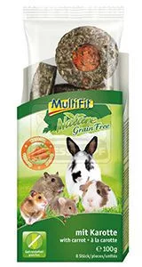 MultiFit Nature Gustare fără cereale pentru mamifere mici, cu morcovi 100 g