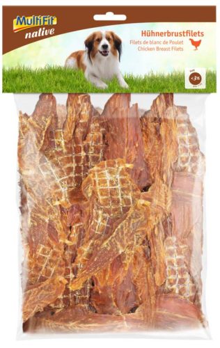 MultiFit Native Recompensă pentru câini, cu file de piept de pui 1 kg