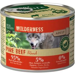   Real Nature Wilderness Hrană umedă pentru câini adulți, cu vită 200 g