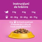 Whiskas hrană uscată cu pui pentru pisici adulte 1,4 kg
