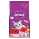 Whiskas hrană uscată cu vită pentru pisici adulte 1,4 kg