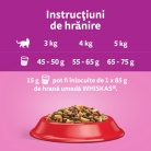 Whiskas hrană uscată cu vită pentru pisici adulte 1,4 kg